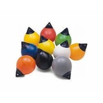 Polyform bolvormig fender, type A1 Zwart