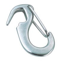 Snapsluiting met open eind / RVS AISI316