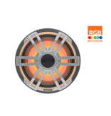 Hertz HEX 6.5 S-LD-G - 6.5" Marine Sport coax speakers grijs RGB LED, set van 2