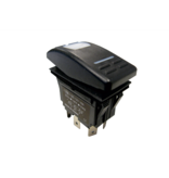 allpa allpa Waterdichte schakelaar met LED-indicator, 3-polig, (ON) - OFF, 15A/12V