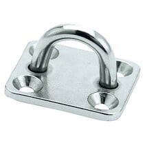 RVS Oogbeugel vierkant 50x40mm