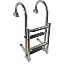 Zwemtrap klapbaar / RVS - Breedte 250mm