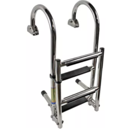 Zwemtrap klapbaar / RVS - Breedte 250mm