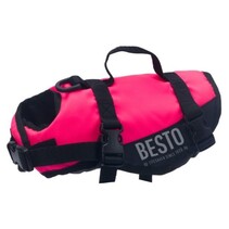 Besto Kattenvest deluxe roze/zwart 0-3kg