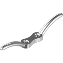 RVS Vlaggenstok kikker 65mm