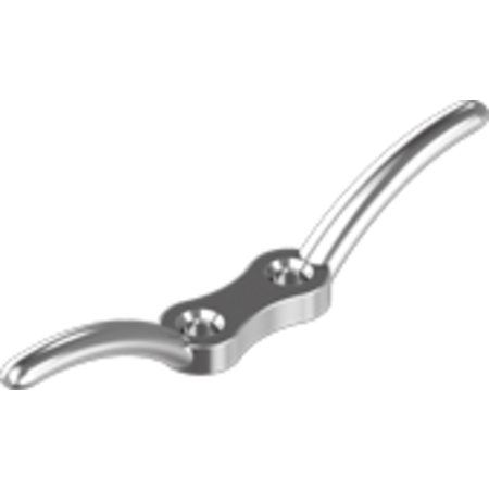 RVS Vlaggenstok kikker 65mm