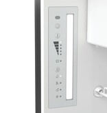 Koelkast/vriezer CoolMatic NRX  zwart/grijs