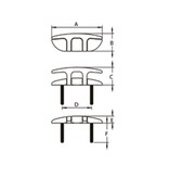 RVS boot kikker  inklapbaar Aerofold