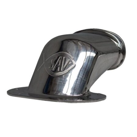 Ketting-/lijn doorvoer RVS