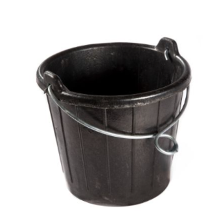 Puts rubber zwart 7L