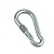 RVS Karabijnhaak met borgsluiting