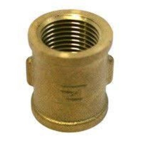 Messing  Sok Binnendraad 1/2