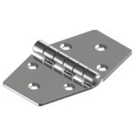 Vlakscharnier / RVS  95x60mm