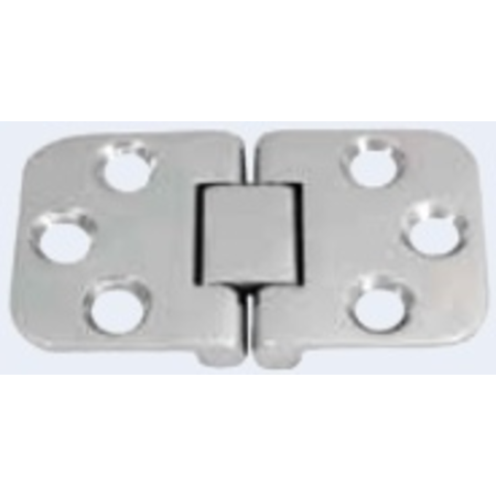 Scharnier / RVS A4-AISI316 - 70x42mm