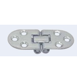 Tafelbladscharnier / RVS - 66x30mm