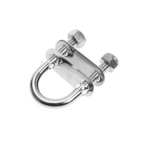 RVS U-bout 55x90mm