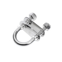 RVS U-bout 55x90mm