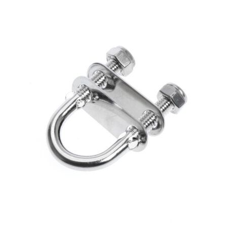 RVS U-bout 55x90mm