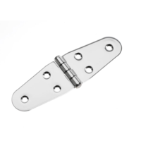 Roca staartscharnier vlak RVS 140 x 40mm