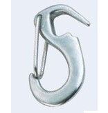 Snapsluiting met open eind / RVS - 50mm