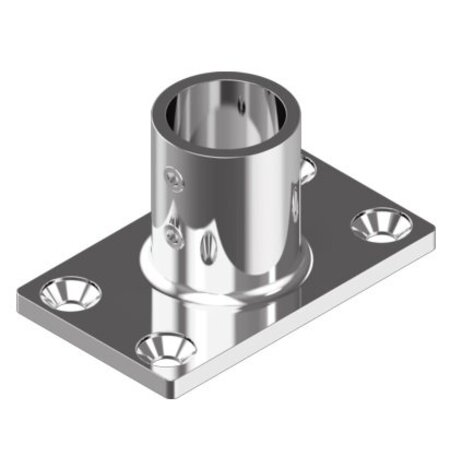 RVS Relingvoet - 90gr.