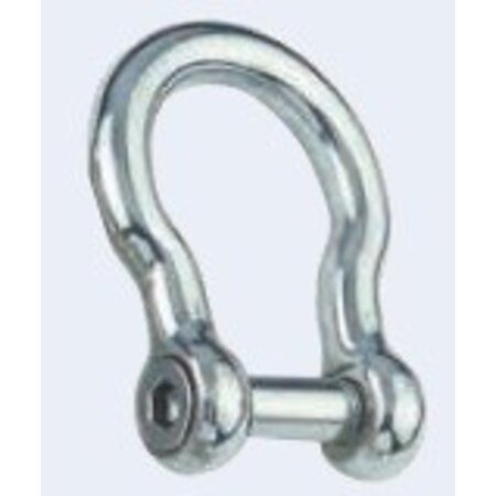 Harpsluiting met inbusbout / RVS