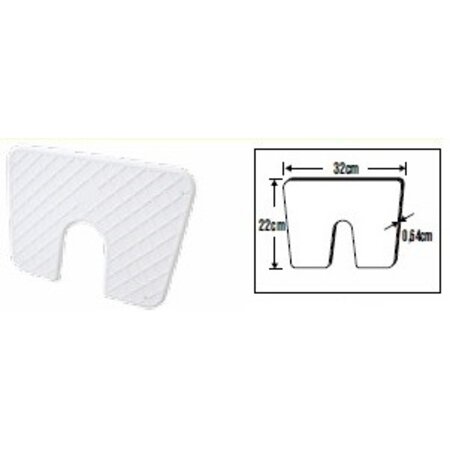 Spiegelbeschermplaat - 320x220mm