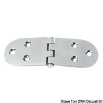 Scharnier RVS  A4  Heavy duty