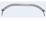 RVS handrailing gepolijst 610mm