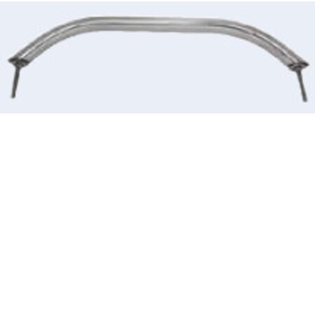 RVS handrailing gepolijst 610mm