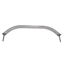 Gepolijste RVS handrailing ronde buis 610mm