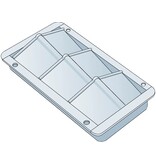 RVS Ventilatierooster machinekamer