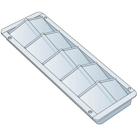 RVS Ventilatierooster machinekamer