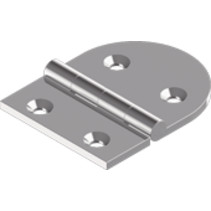 RVS Scharnier 81x64mm