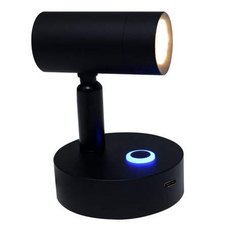 Talamex Led wandlamp Helios 10-30V dimbaar met USB-C snellader