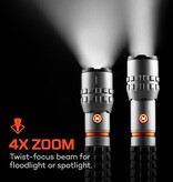 Zaklamp Slyde King 4K oplaadbaar