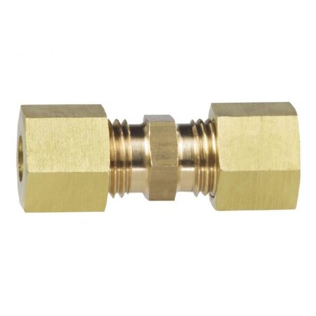 Rechte koppeling 2 x 8 mm