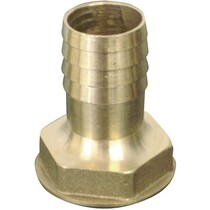 Slangpilaar messing binnendraad