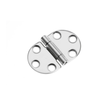 Roca vlakscharnier rond RVS 47 x 30 mm