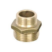 Messing verloopnippel