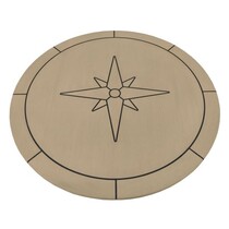 Tafelblad Eco teak Circle ø 65cm