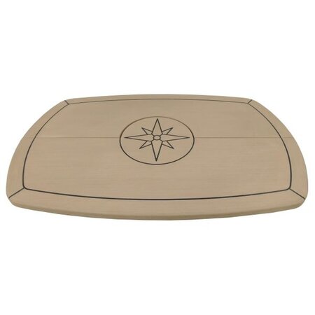 Tafelblad Eco teak klapbaar 61cm x 94cm