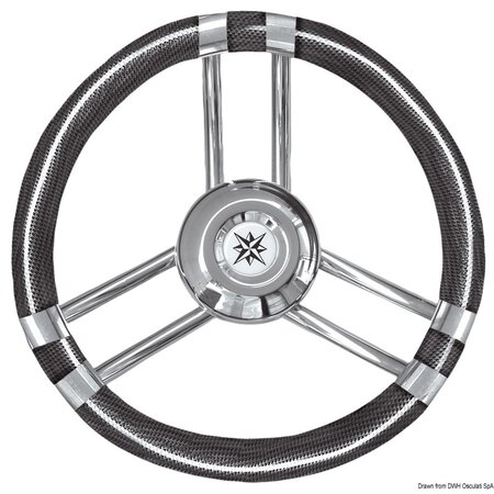 Stuurwiel Carbon 350mm