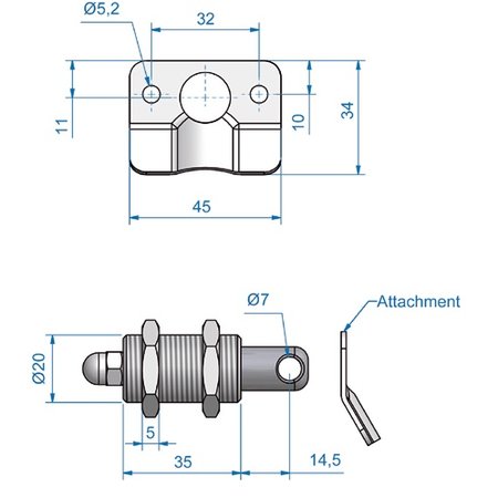 RVS Bakskistsluiting