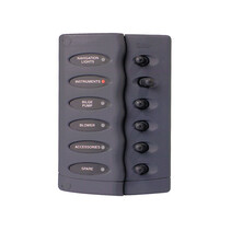 Bep Schakelpaneel Spatwaterdicht 6 schakelaars