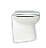 Jabsco De Luxe 17" elektr. toilet, recht met solenoid, soft closing