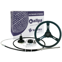 SeaStar Light Duty systeem + stuur Riviera zwart