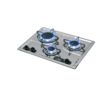 allpa Gaskomfoor RVS, 3 branders