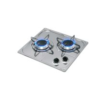 allpa Gaskomfoor RVS, 2 branders