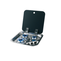 allpa Gaskomfoor met afdekplaat, 3 branders